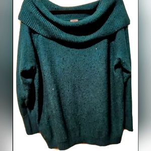 Chicos A Touch of Sparkle Sweater NWT xl